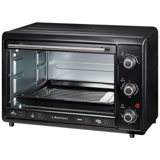 Настольная духовка LIBERTON LEO-400 Black в Запорожье Настольная духовка LIBERTON LEO-400 Black в Запорожье